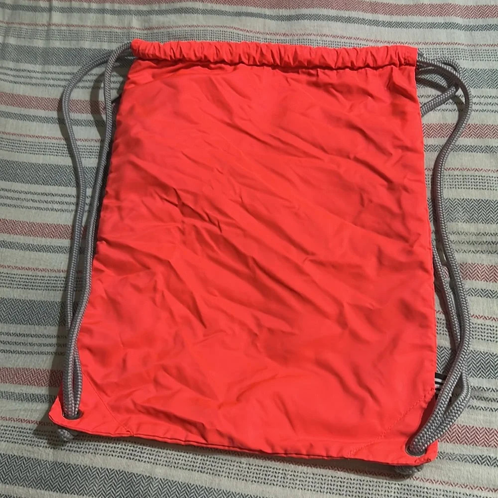 Adidas Backpack Color Orange And Gray. - Picture 2 of 5